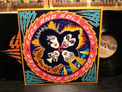 KISS  ~ Rock And Roll Over  Vintage  Filmworks Label LP Casablanca NBLP 7037 - Image 1 of 4