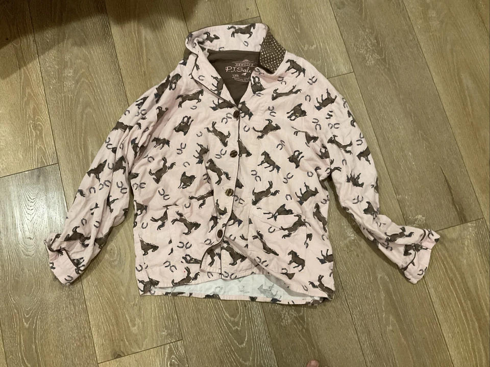 Camisa com estampa de cavalo PJ Salvage / Pjs bom estado - Imagem 1 de 4