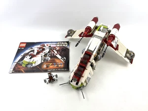 Lego Star Wars Republic Gunship 7163 99% Complete Missing 2 Pieces No Minifigs - Picture 1 of 23