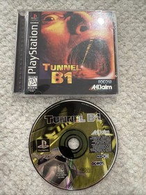Acclaim Tunnel B1 (Sega Saturn) Case Included Complete w/ Manual Excellent