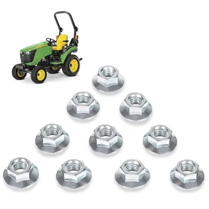 M142955 Set dadi di bloccaggio per John Deere 2025 4210 GT322 GX255 LA150 LX280 S240 X115R - Foto 1 di 7