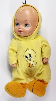 Muñeca Lauer Water Babies Piolín Pájaro Conjunto 13" 1990 De Colección Foto 1 de 4