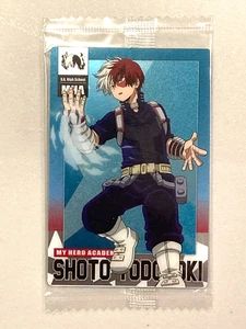 Tarjeta de oblea de plástico japonesa Shoto Todoroki - 1_05 - My Hero Academia - Imagen 1 de 2