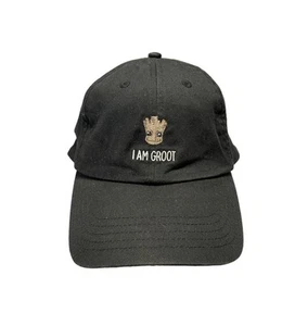 Disney Parks Guardians of the Galaxy "I Am Groot" schwarze Mütze Kappe Erwachsenengröße - Bild 1 von 3