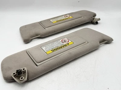 Parasol lateral izquierdo derecho con espejo de tocador compatible con 98-03 Jaguar XJ8 XJR X308 Vanden Foto 1 de 4