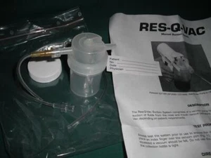 10x UNIDAD DE SUCCIÓN MANUAL RES-Q-VAC salvavidas botes pediátricos - Imagen 1 de 1