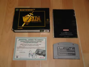 THE LEGEND OF ZELDA OCARINA OF TIME PARA LA NINTENDO 64 N64 USADO EN BUEN ESTADO - Imagen 1 de 6
