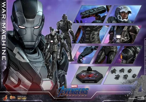 HOT TOYS MMS530D31 Avengers 4: Endgame War Machine 1/6 Figure NEW Cover