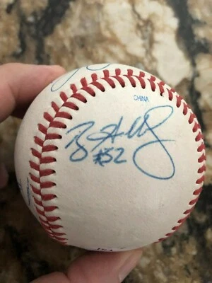 roy halladay pre rookie signed florida state league baseball - Image 1 of 4