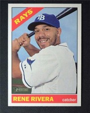 2015 Topps Heritage #644 Rene Rivera - NM-MT