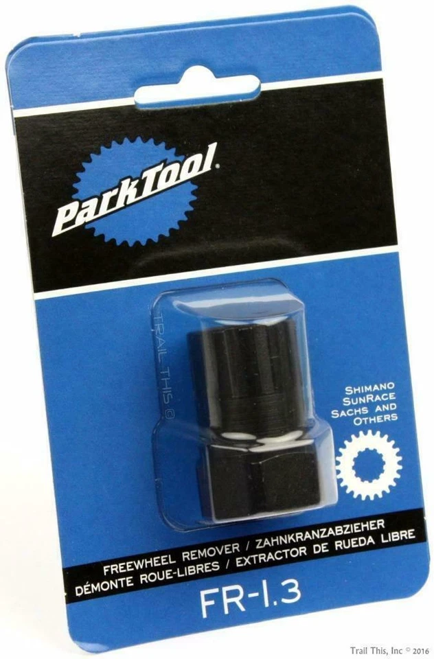 Park Tool FR-1.3 removedor de roda livre de bicicleta compatível com Shimano 5 6 7 8 9 10 velocidades 1.2 - Imagem 1 de 3