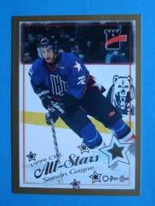 1999/00 Topps-OPC Simon GAGNE NHL Hockey PARALLEL Card # 265 - CHL ALL-STAR *RC* - Foto 1 di 2
