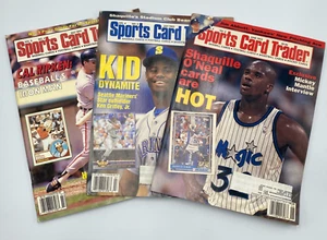 Sports Card Trader Magazine Lot Of 3 June & July 1993 July 1991 - Picture 1 of 5