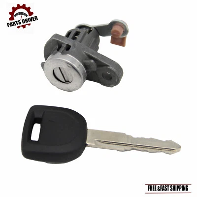 Cilindro de bloqueo de puerta del lado del conductor con llave FL para Mazda 3 5 6 CX-7 CX-9 RX-8 2004-11 Foto 1 de 4
