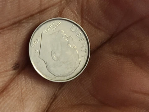 2019 D Dime Error Coin No Reeded Grooved Edge Smooth All the Way Around Cover