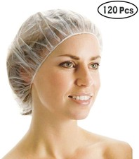 Cuffie Monouso per Doccia, 120 Pezzi di Plastica Trasparente per...