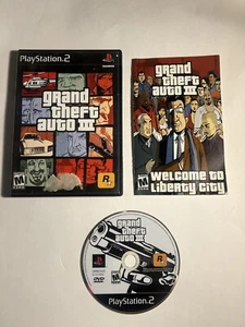 Grand Theft Auto 3 III Sony PlayStation 2 PS2 senza mappa testato e funzionante - Foto 1 di 6