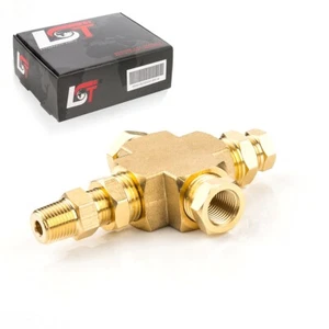 Adattatore Distributore Pressione Olio Trasmettitore Temperatura Olio Sensore 1/8""-27 1/4""-18NPT per FIAT - Foto 1 di 8