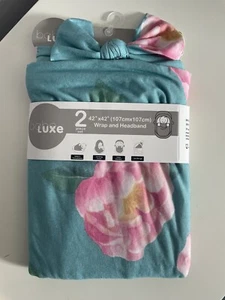 Babe Luxe Baby Wrap And Headband - Picture 1 of 3