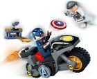 LEGO Captain America vs. Hydra Battle 76189 Spielzeugset mit Fahrrad - Jungen 4+ Geschenk