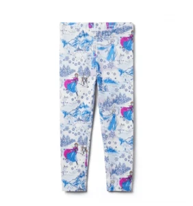 Janie & Jack Gingham Pant in Cream And Sugar Frozen Toile Size 7 - Picture 1 of 4