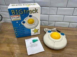 Infogrip BIGTrack Trackball Mouse 3" Trackball USB PS/2 Window PC MAC - Photo 1/5