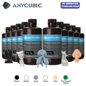 ANYCUBIC 5-30kg Drukarka 3D Żywica Standardowa żywica 405nm Żywica wrażliwa na promieniowanie UV Partia - Zdjęcie 1 z 27