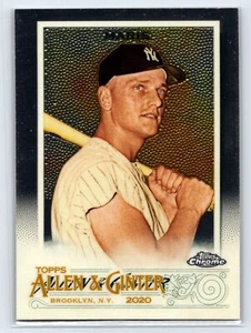 2020 Topps Allen & Ginter Chrome Roger Maris #107 New York Yankees - Picture 1 of 2