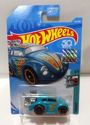 Hot Wheels VW Volkswagen 2018 escarabajo sellado de fábrica buen equipamiento 50 aniversario Foto 1 de 4