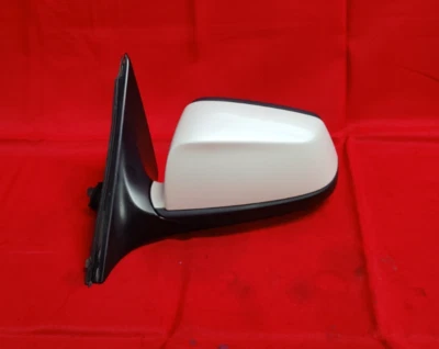 BMW 740 750 F01 F02 2009-2015 ESPEJO RETROVISOR IZQUIERDO DEL LADO DEL CONDUCTOR P PLEGABLE AUTOMÁTICO ATENUADO BLANCO Foto 1 de 4