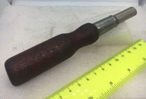 Vintage Gedore Vanadium No. 33 5/16 Zoll (8 mm) Mutterndreher mit Holzgriff - Bild 1 von 12