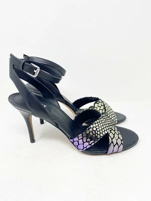 Zapatos de salón clásicos DKNY para mujer de cuero hiedra con correa en el tobillo talla 9,5 M Foto 1 de 4