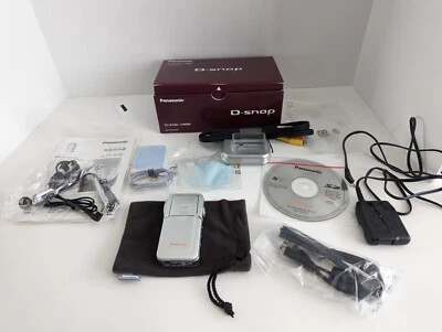 **JAPAN D-SNAP Panasonic SV-AV50S Media Camcorder Rotating Screen - TESTED WORKS - Image 1 of 4