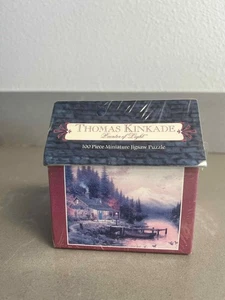 Rompecabezas miniatura Thomas Kinkade NUEVO Fin de un día perfecto 100 piezas sellado - Imagen 1 de 4