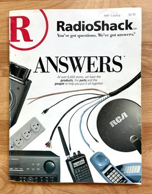 RADIO SHACK 1997 Catalog Electronics Telephones Audio Video Computers DIY 276 Pg - Image 1 of 4