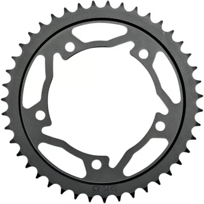 Vortex Steel Rear Sprocket - Black - 42T Motorcycle ATV/UTV Street Bike 251AS-42 - Image 1 of 4