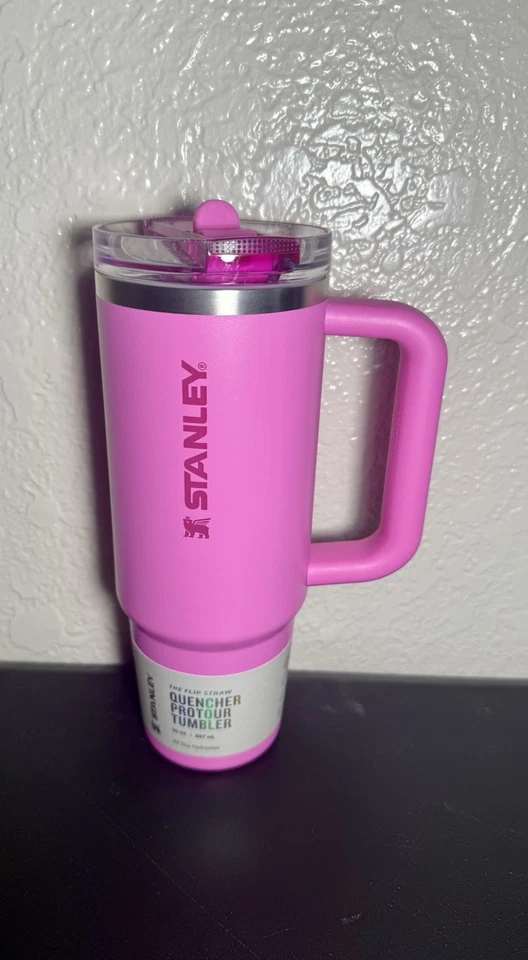 Stanley 30 oz Stainless Steel Quencher Pro Tour Tumbler Popsicle Pink Target