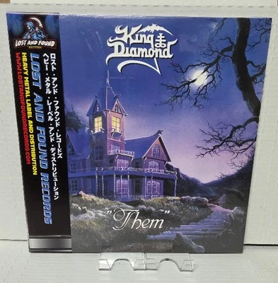 King Diamond-Them LP new black 180G Metal Blade Germany w/promo OBI - Image 1 of 2