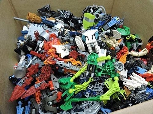 Lego Lot Of One Pound Random Bionicles Bionicle Bulk Assortment Toys - Image 1 of 4