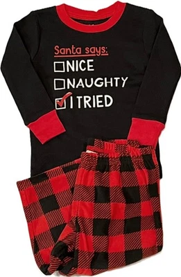 New Carter's Two Piece Christmas Plaid Holiday Pajamas Set PJS Size 18 mo NWT - Image 1 of 3