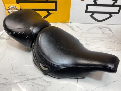 Harley-Davidson Touring Road King Electra de colección asiento individual y Pillion 84-96 fabricante de equipos originales Foto 1 de 4