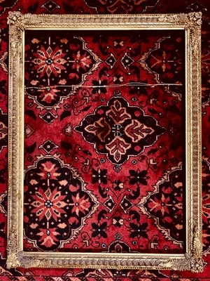 Rare Antique Art Deco Picture Frame Gilt 63cm x 48cm - Image 1 of 3