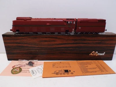 LILIPUT HO 10501 4-6-4 BR05 001 DR WITH LIGHTS WAR LOCO STEAM NOS BOXED (OO3020) - Image 1 of 4