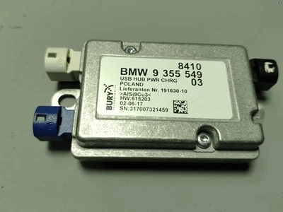 BMW 540i 550i 640i xDrive 2017-2020 unidad de buje USB de carga inalámbrica OEM Foto 1 de 4