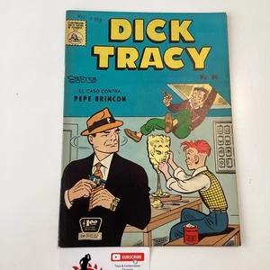 1959 Cómics españoles Dick Tracy #86 La Prensa México Detective Crimen Misterio Ley - Imagen 1 de 5