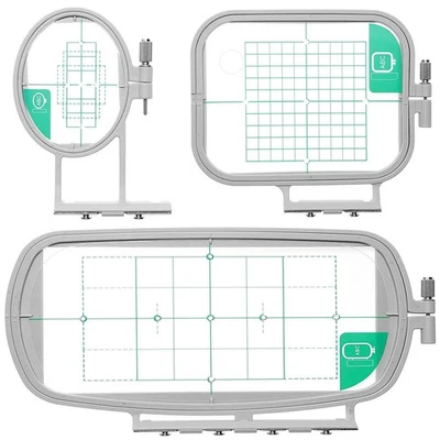 Embroidery Hoops 3 in 1 Set (SA431+SA432+SA434) for Brother SE625 SE600 SE425... - Image 1 of 4