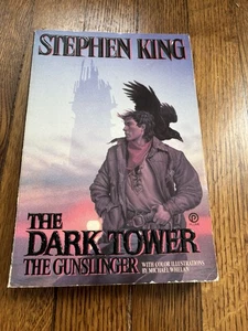 The Gunslinger -The Dark Tower-Stephen King 1988 Illustrated First Plume Edition - Imagen 1 de 4