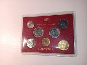 Vatikanstadt, Souvenir Set 7 Münzen - Bild 1 von 2