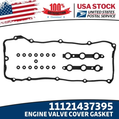 Valve Cover Gasket Set for 1993-95 BMW 325i 325is 525i 525iT M3 M50B25 S50B30 - Image 1 of 4