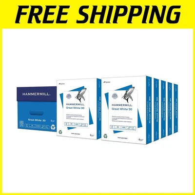 Great White 8.5x11 Printer Paper - 10 Ream - Image 1 of 4